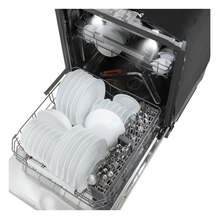 24" LG STUDIO Smart Top Control Dishwasher with 1 Hour Wash & Dry  - SDNTHS72S