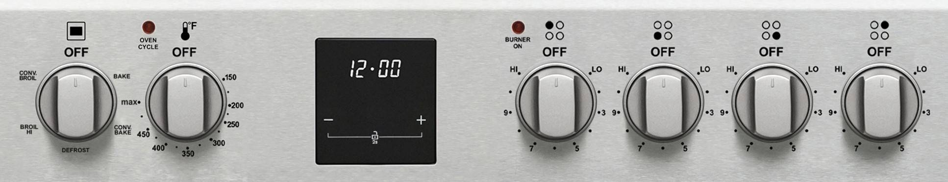 24" Aviva 2.44 Cu. Ft. Ceran Top Electric Range - ACRE24CSB