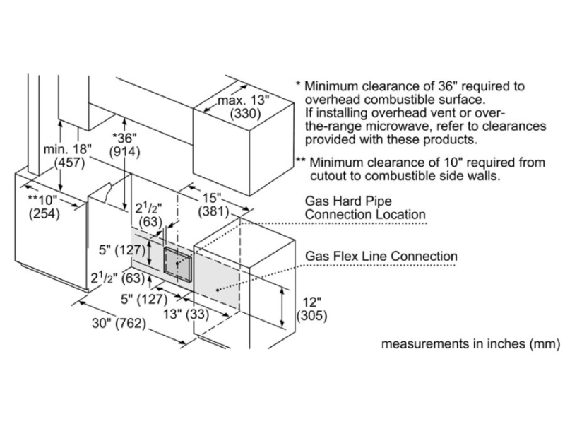 30" Bosch 800 Series Gas Slide-in Range in Stainless steel - HGI8056UC