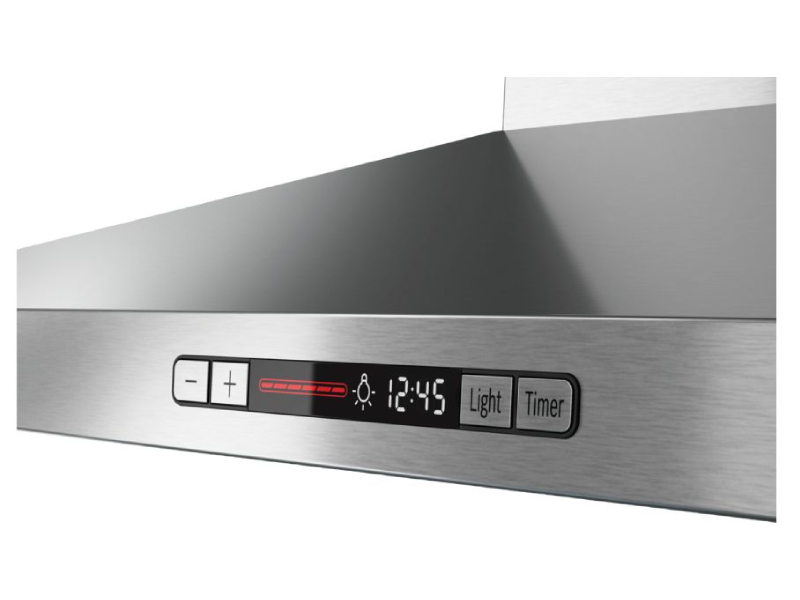 24" Bosch Wall Mount Pyramid Style Canopy Hood With 300 CFM - HCP34E52UC