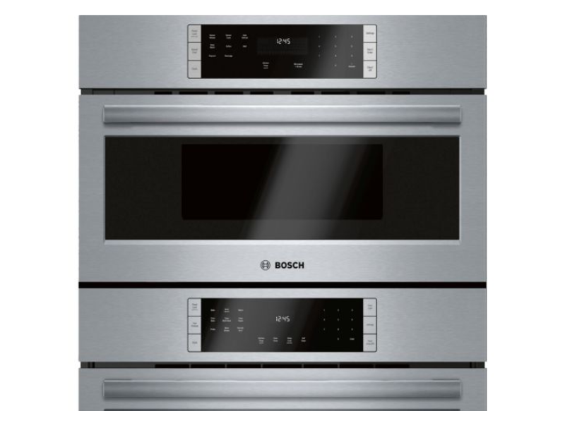 30" Bosch 800 Series Combo Wall Oven In Stainless Steel - HBL87M53UC
