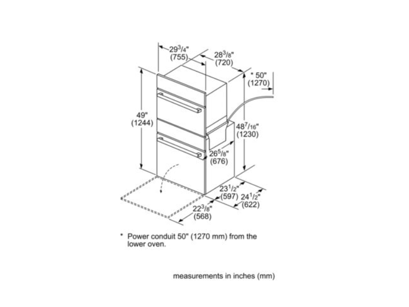 30" Bosch 800 Series Combo Speed Oven - HBL8743UC