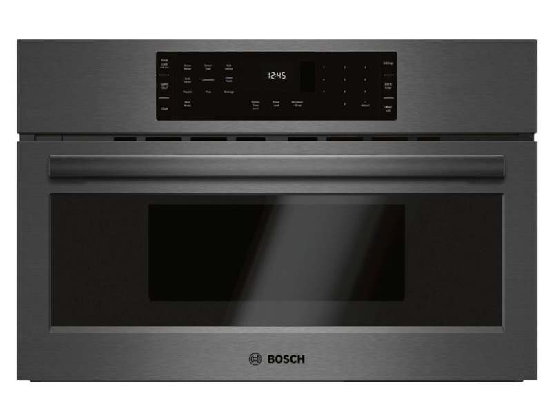30" Bosch 800 Series Speed Oven Black Stainless Steel - HMC80242UC