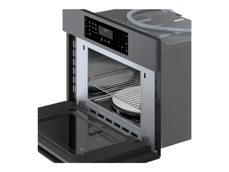 30" Bosch 800 Series Speed Oven Black Stainless Steel - HMC80242UC