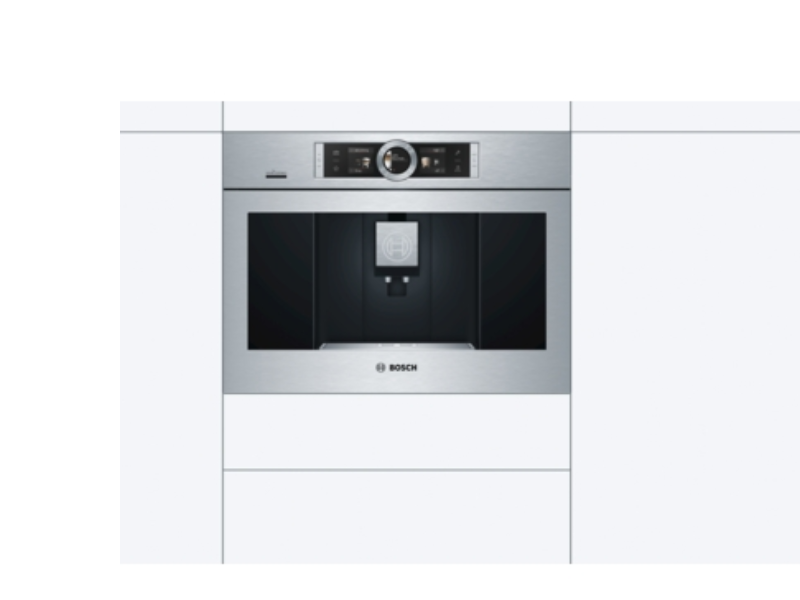 Bosch Built-in fully automatic coffee machine stainless steel - BCM8450UC