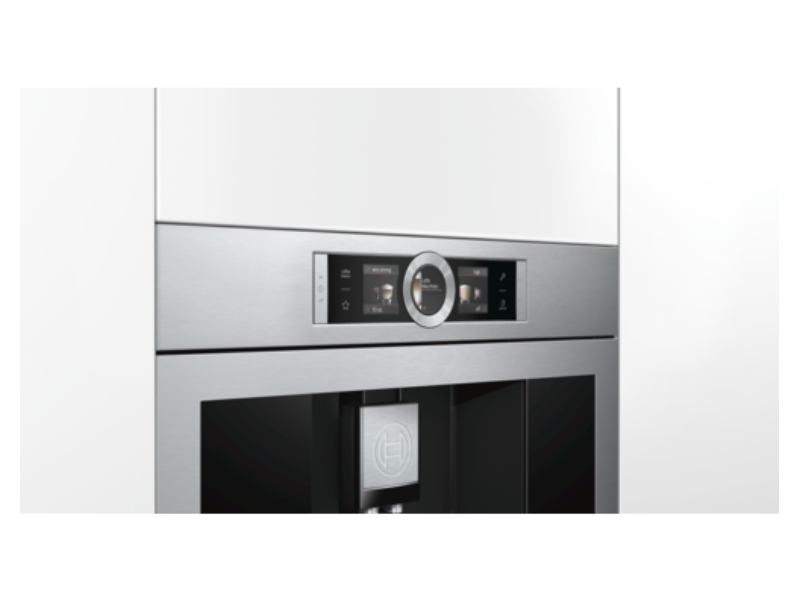 Bosch Built-in fully automatic coffee machine stainless steel - BCM8450UC