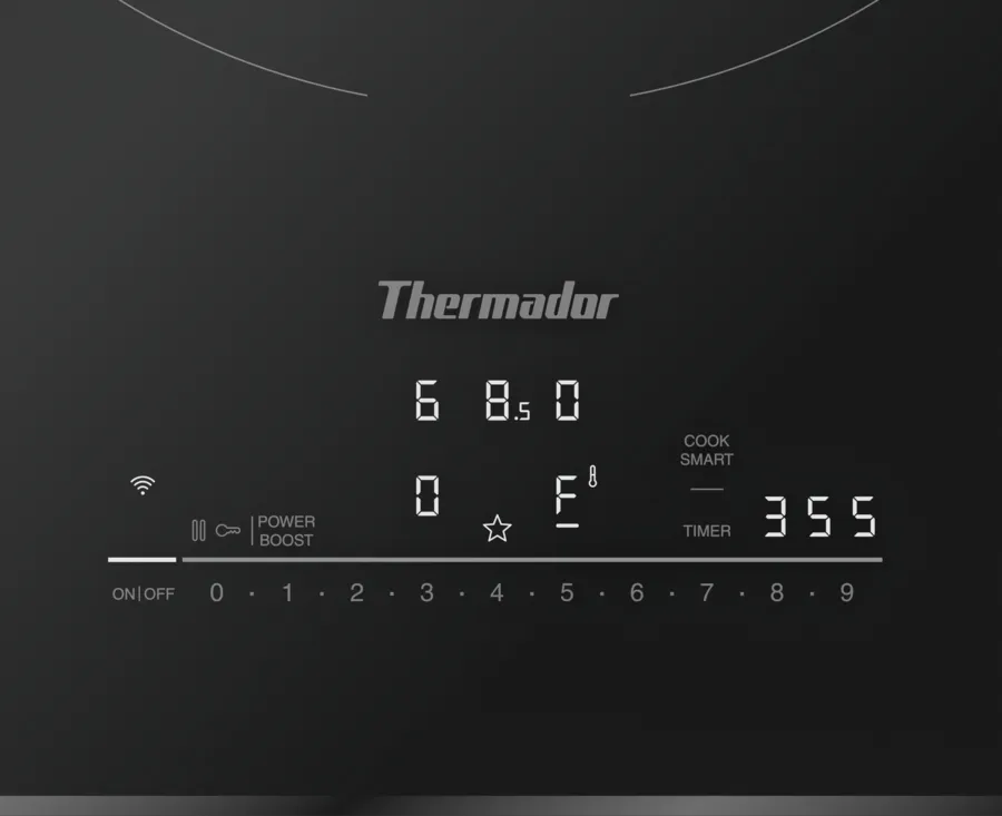 36" Thermador Heritage Built-In Electric Induction Cooktop - CIT365BB