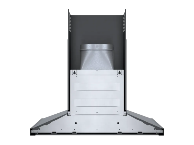 30" Bosch 800 Series Chimney Hood Black Stainless Steel - HCP80641UC