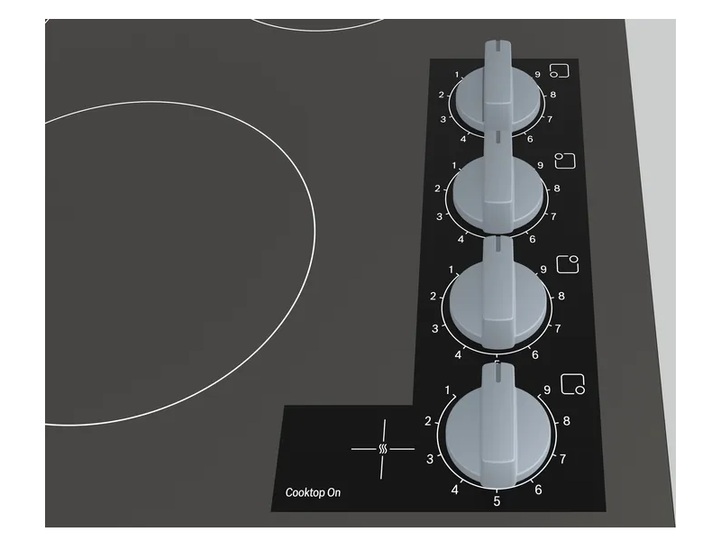 23" Bosch 500 Series Electric Cooktop With Black Frameless - NEM5466UC