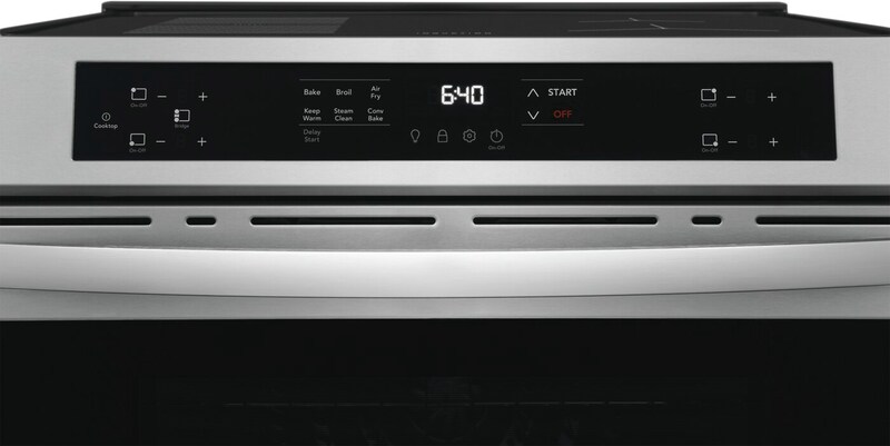 30" Frigidaire 5.3 Cu. Ft. Front Control Induction Range with Air Fry - FCFI308CBS