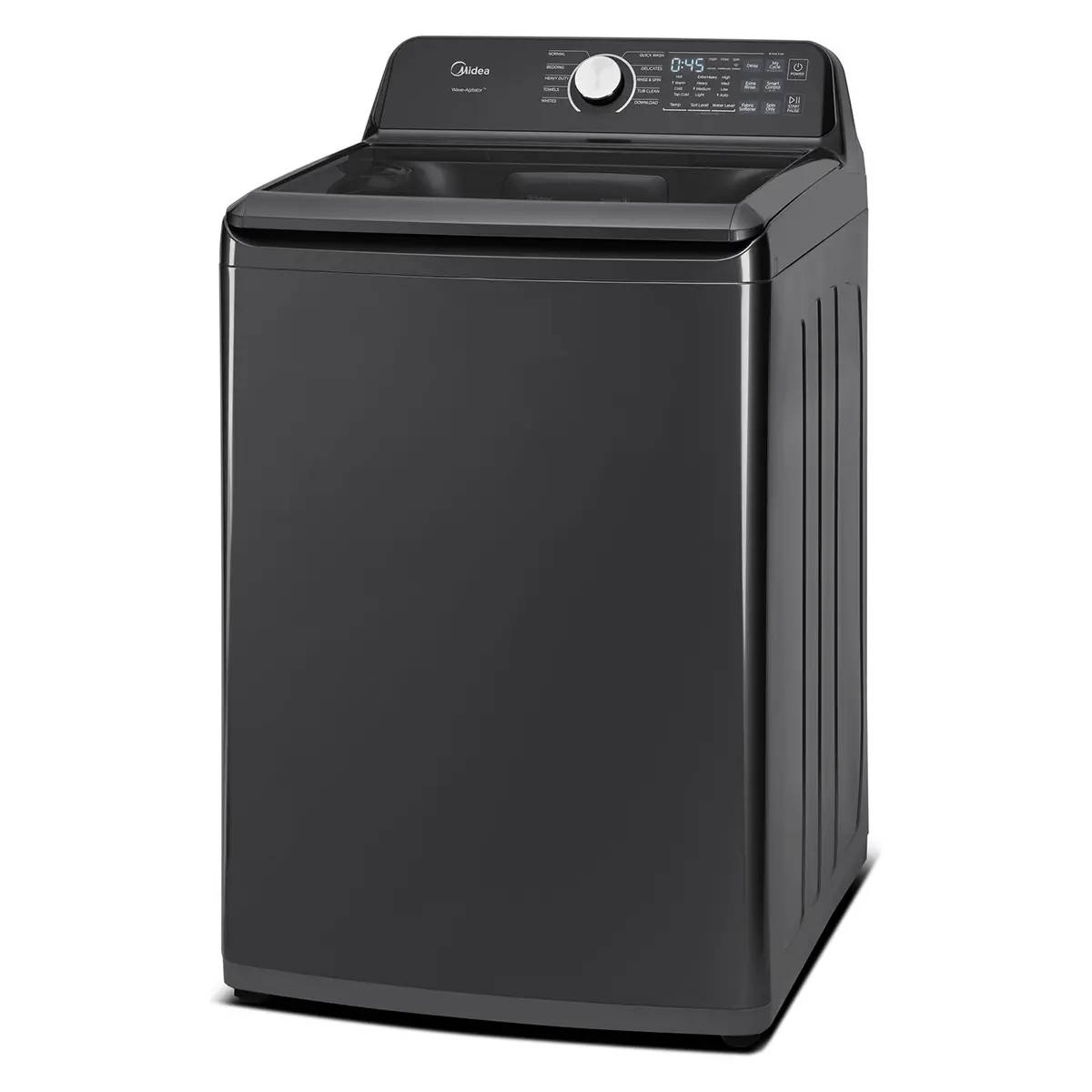 27" Midea 5.1 Cu. Ft. Smart Agitator Washer - MLTW51A2BGG