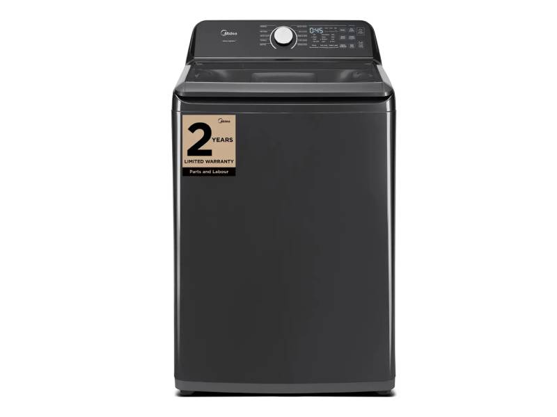 27" Midea 5.1 Cu. Ft. Smart Agitator Washer - MLTW51A2BGG