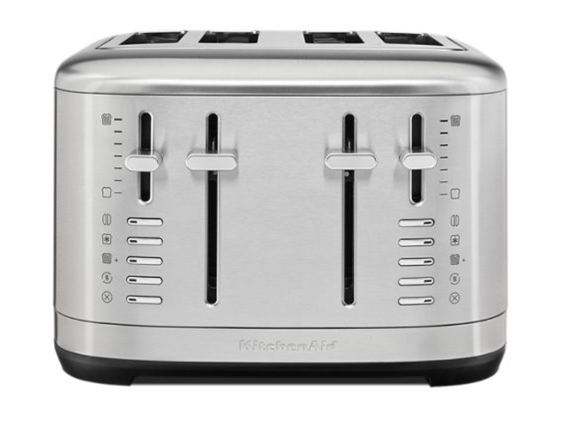 KitchenAid 4 Slice Toaster in Brushed Stainless Steel - KMT4109SX