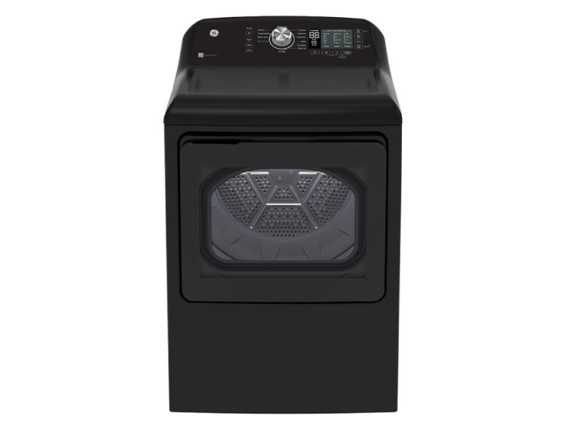 27" GE 7.4 Cu. Ft. Top Load Electric Dryer in Diamond Grey - GTD68EBMRDG