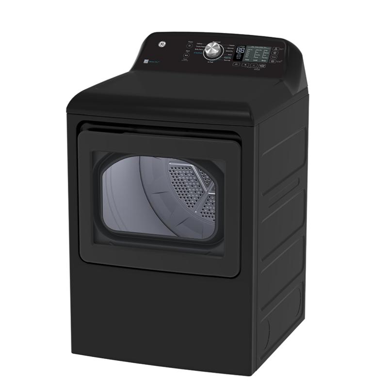 27" GE 7.4 Cu. Ft. Top Load Electric Dryer in Diamond Grey - GTD68EBMRDG