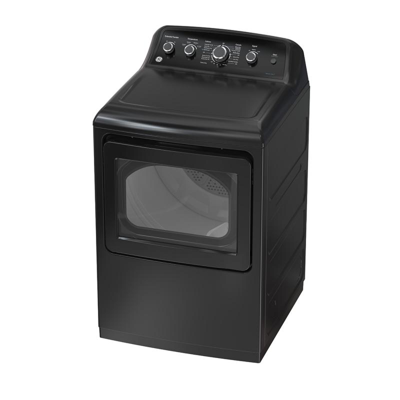 GE 7.2 cu.ft. Top Load Electric Dryer with SaniFresh Cycle Diamond Grey - GTD49EBMRDG