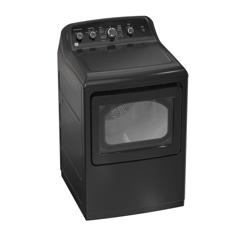 GE 7.2 cu.ft. Top Load Electric Dryer with SaniFresh Cycle Diamond Grey - GTD49EBMRDG