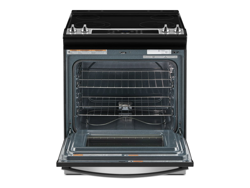 30" Whirlpool 4.8 Cu. Ft. Electric Range With Frozen Bake Technology In Stainless Steel - YWEE515S0LS