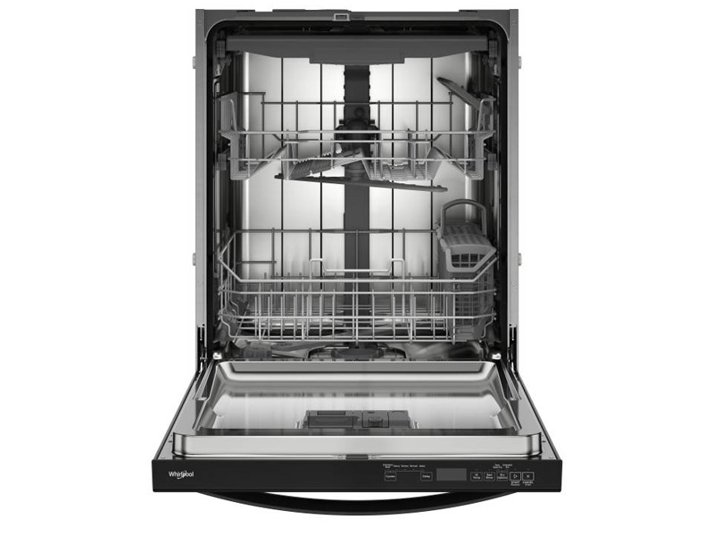 24" Whirlpool Built-In 44 dBA Dishwasher Flush With Cabinets - WDT550SAPB