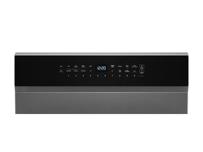 30" Whirlpool 5.3 Cu. Ft. Smart Electric Range with Air Cooking Technology - YWFES7530RZ