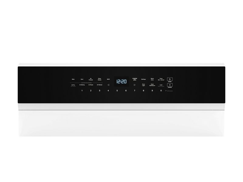 30" Whirlpool 5.3 Cu. Ft. Smart Electric Range with Air Cooking Technology - YWFES7530RW