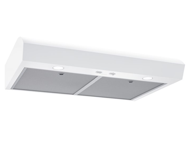 30" Broan Under Cabinet Range Hood in White - MTR1303WW