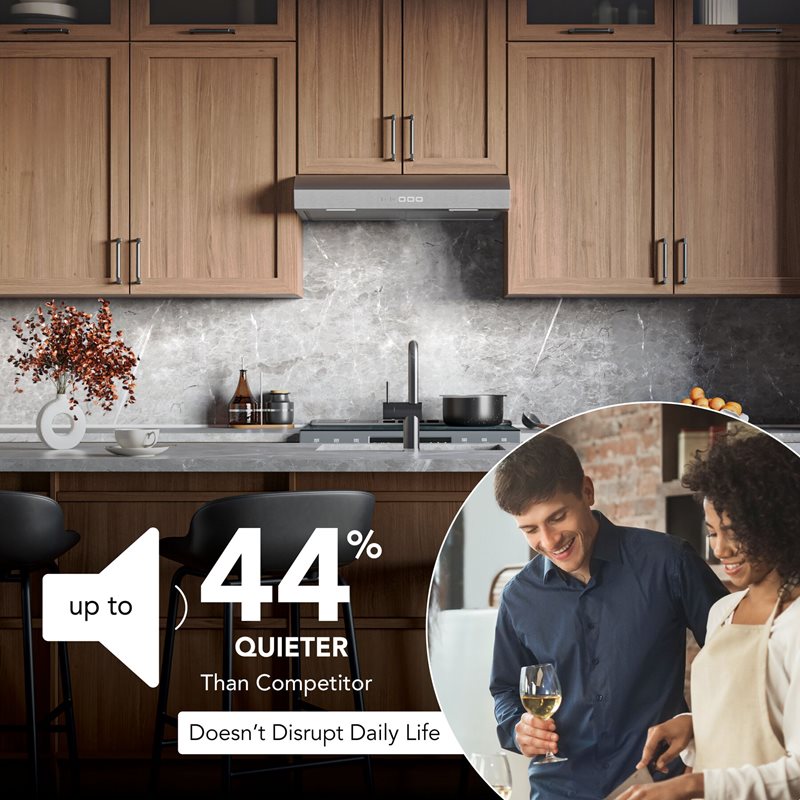 30" Broan Under Cabinet Range Hood in Stainless Steel - MTR2303SS