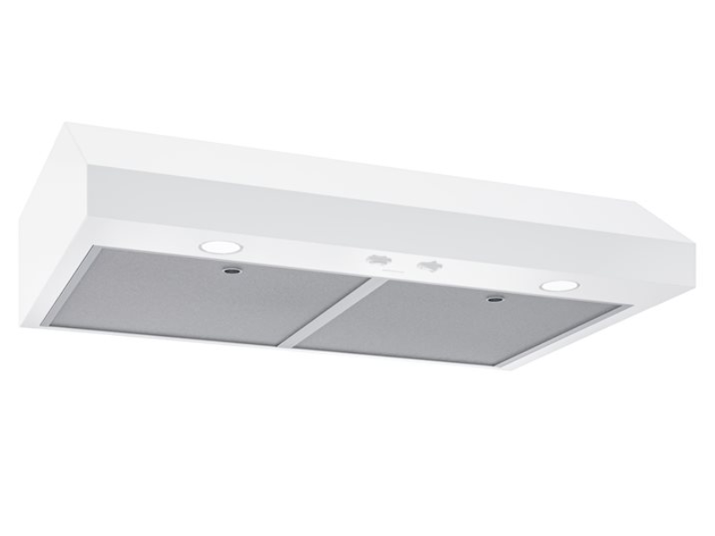42" Broan Glacier Series Under Cabinet Range Hood in White - GLA1423WW