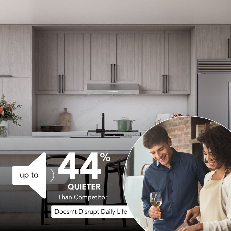 36" Broan Glacier Series Under Cabinet Range Hood in Stainless Steel - GLA2363SS