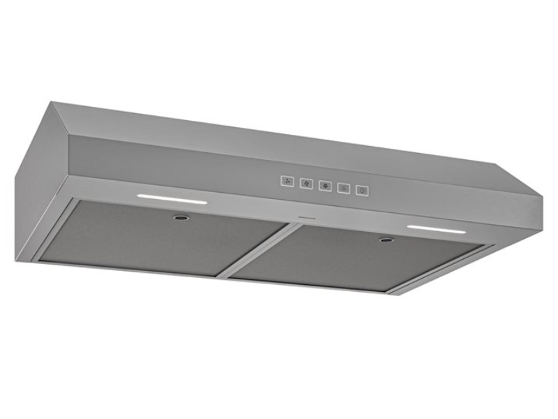 36" Broan Glacier Series Under Cabinet Range Hood in Stainless Steel - GLA2363SS