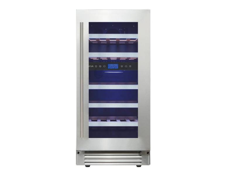 15" Aviva Dual Zone Wine Cellar in Stainless Steel - ABWC232SS
