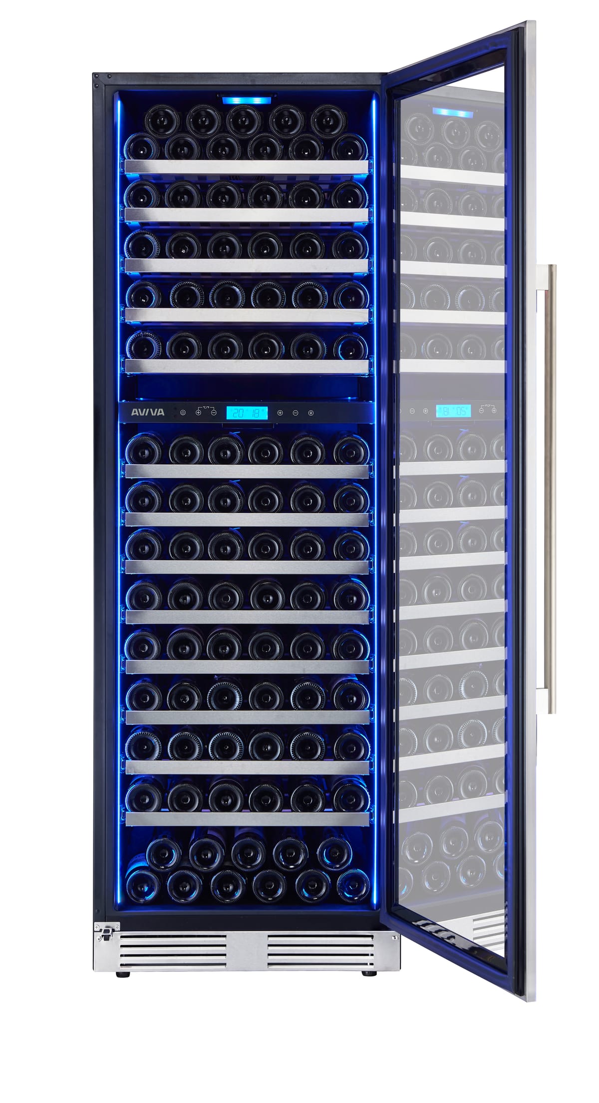 24" Aviva Full Size Dual Zone Wine Cellar - ABWC1622SS