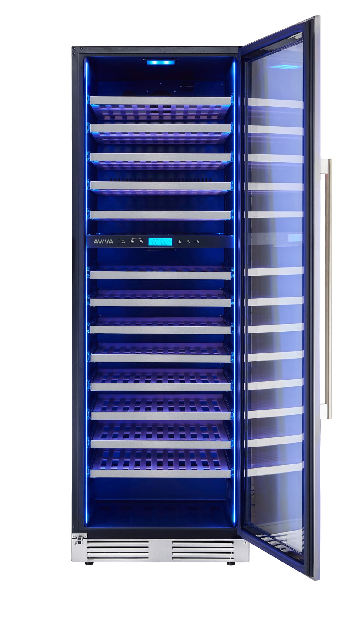 24" Aviva Full Size Dual Zone Wine Cellar - ABWC1622SS