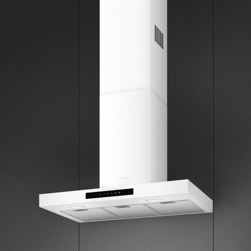 30" SMEG Universal Wall Mount Range Hood - KBTU30MW