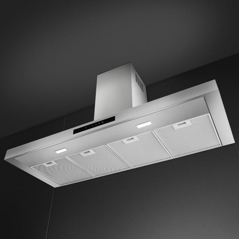 48" SMEG Universal Wall Mount Range Hood- KBTU48X