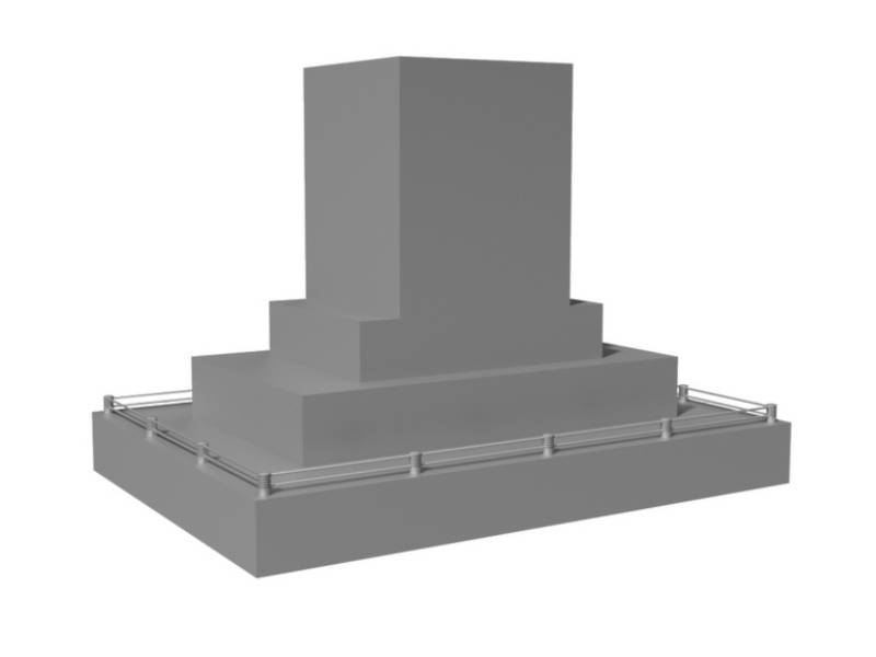 66" Vent-A-Hood Premier Magic Lung Contemporary Island Hood - CILH9-2+266SS