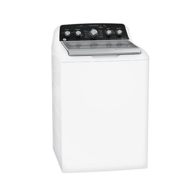27" GE 4.9 Cu. Ft. Top Load Washer in White - GTW491BMRWS