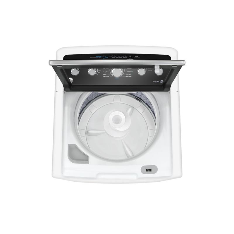 27" GE 4.9 Cu. Ft. Top Load Washer in White - GTW491BMRWS