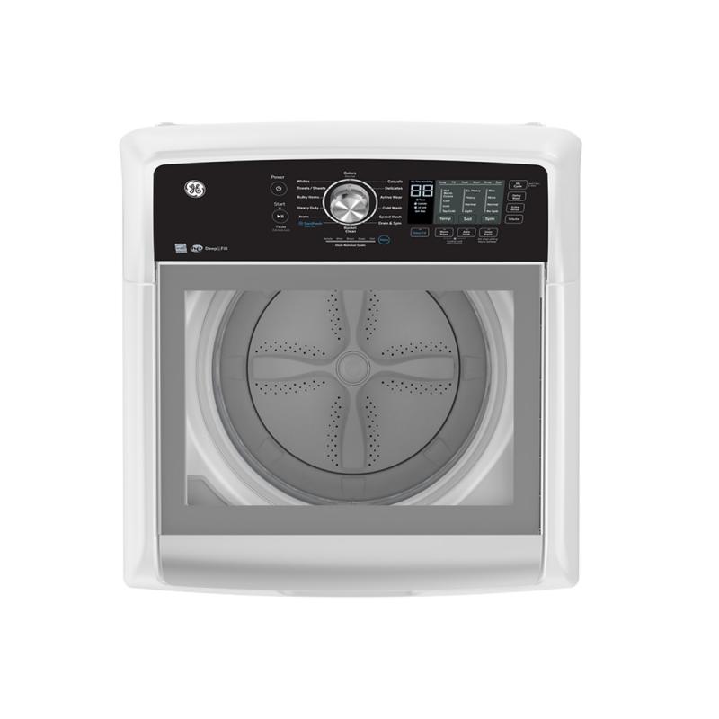 27" GE 5.3 Cu. Ft. Top Load Washer in White - GTW681BMRWS
