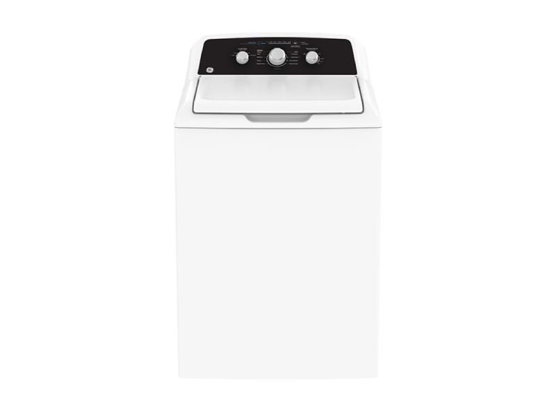 27" GE 4.4 Cu Ft. Top Load Washer in White - GTW334BMRWS
