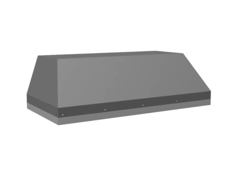 58" Vent-A-Hood M Line Wall Mounted Liner Inserts - M58SLDSS