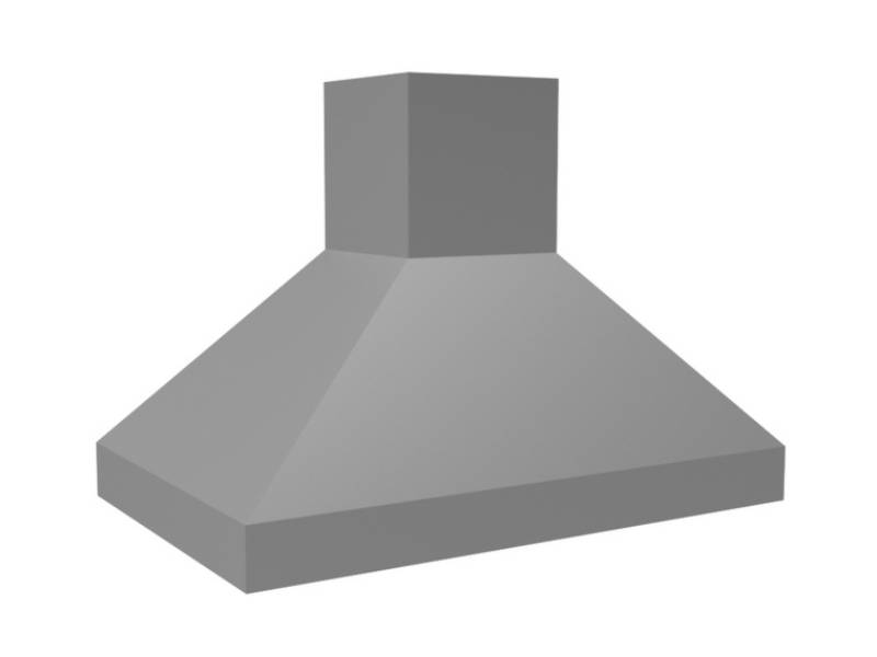 36" Vent-A-Hood Premier Magic Lung Euro Style Island Hood - PYDH18-236SS