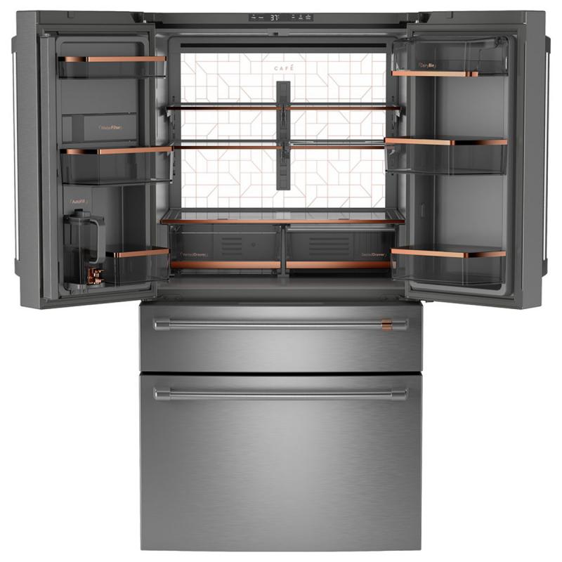 36" Café 23.2 Cu.Ft. French-Door Refrigerator - CJE23DP2WS1