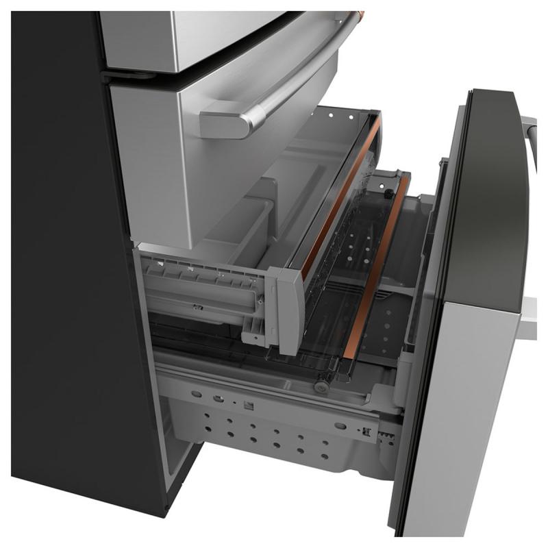 36" Café 23.2 Cu.Ft. French-Door Refrigerator - CJE23DP2WS1