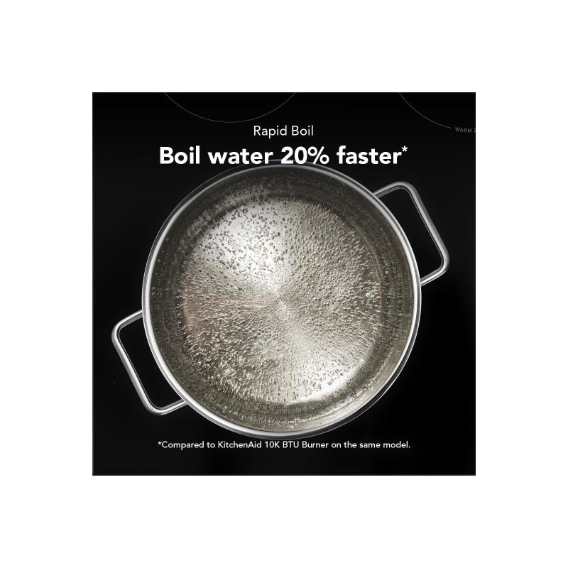 30" KitchenAid 5.3 Cu. Ft. Smart Slide-in Electric Range with Convection Cooking Modes - YKSES330SPS