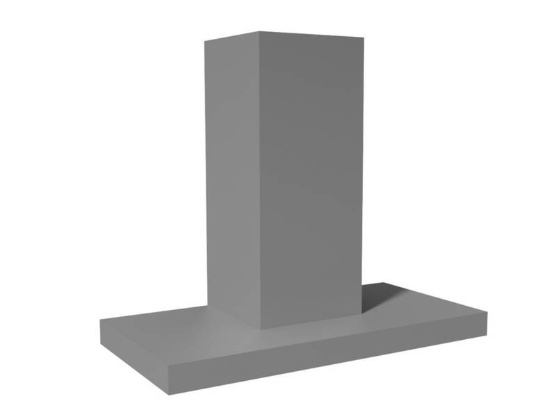 42" Vent-A-Hood Premier Magic Lung Contemporary Wall Mounted Hood - CWSH3-1/042-33SS