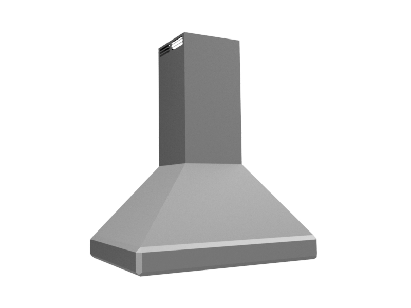 42" Vent-A-Hood ARS Duct Free Euro Style Island Range Hood - ISDAH18-K42SS