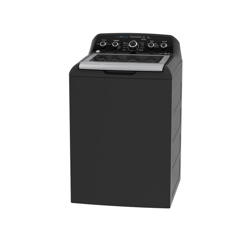 27" GE 4.9 Cu. Ft. Top Load Washer in Diamond Grey - GTW491BMRDG