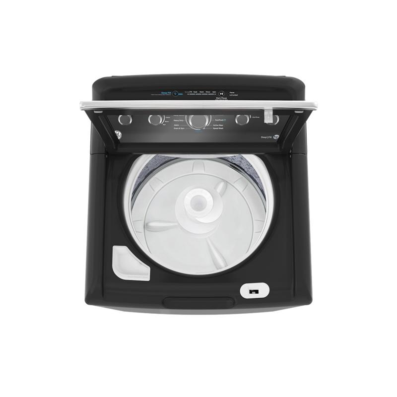 27" GE 4.9 Cu. Ft. Top Load Washer in Diamond Grey - GTW491BMRDG