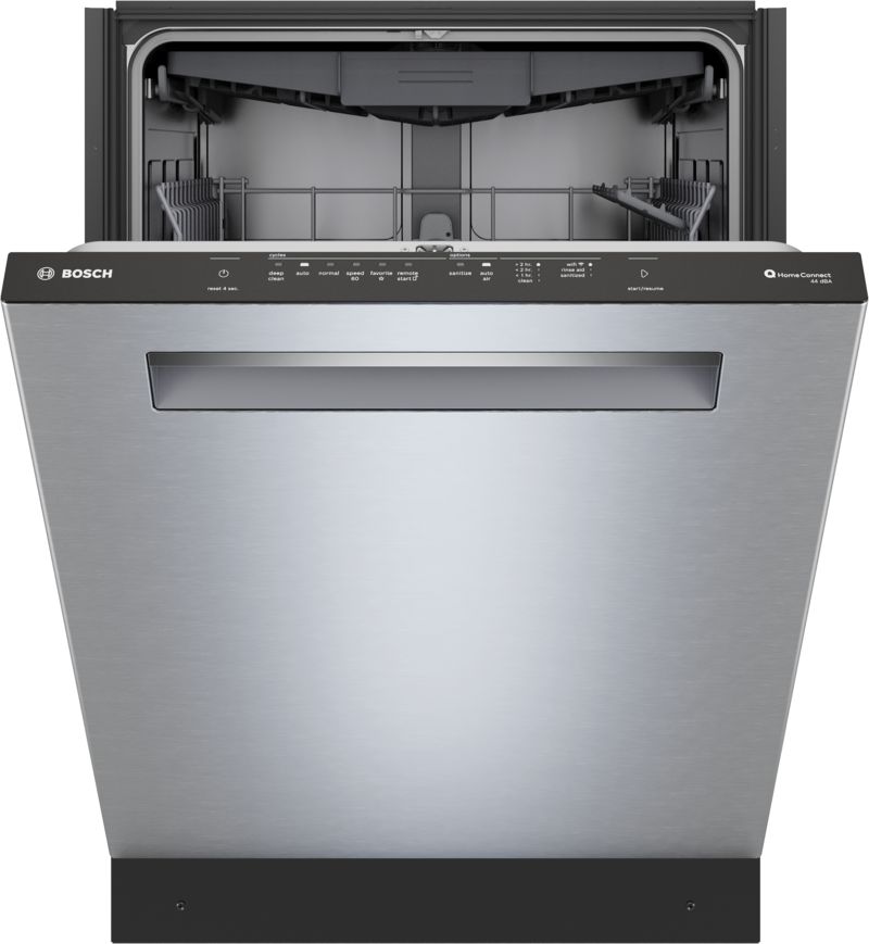 24" Bosch 500 Series Built-in Dishwasher Stainless Steel Anti-fingerprint - SHP65DM5N